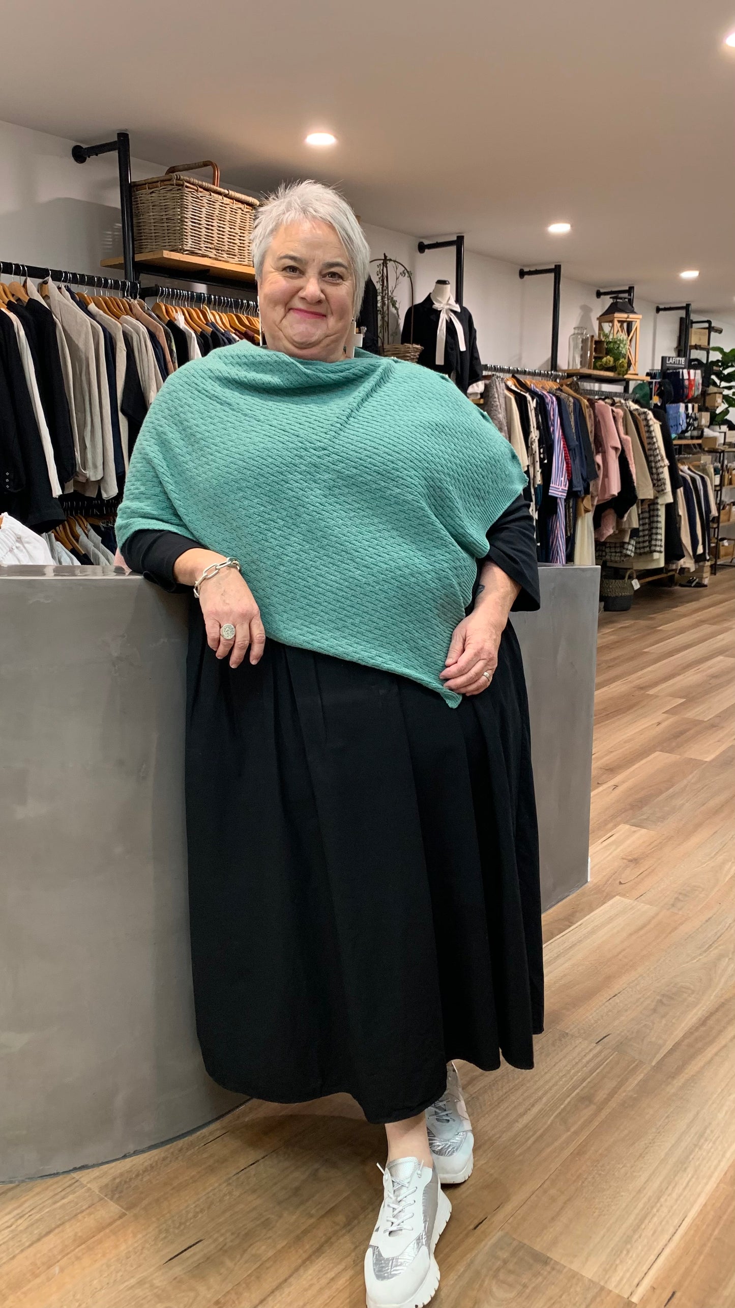 Angie Poncho - Teal