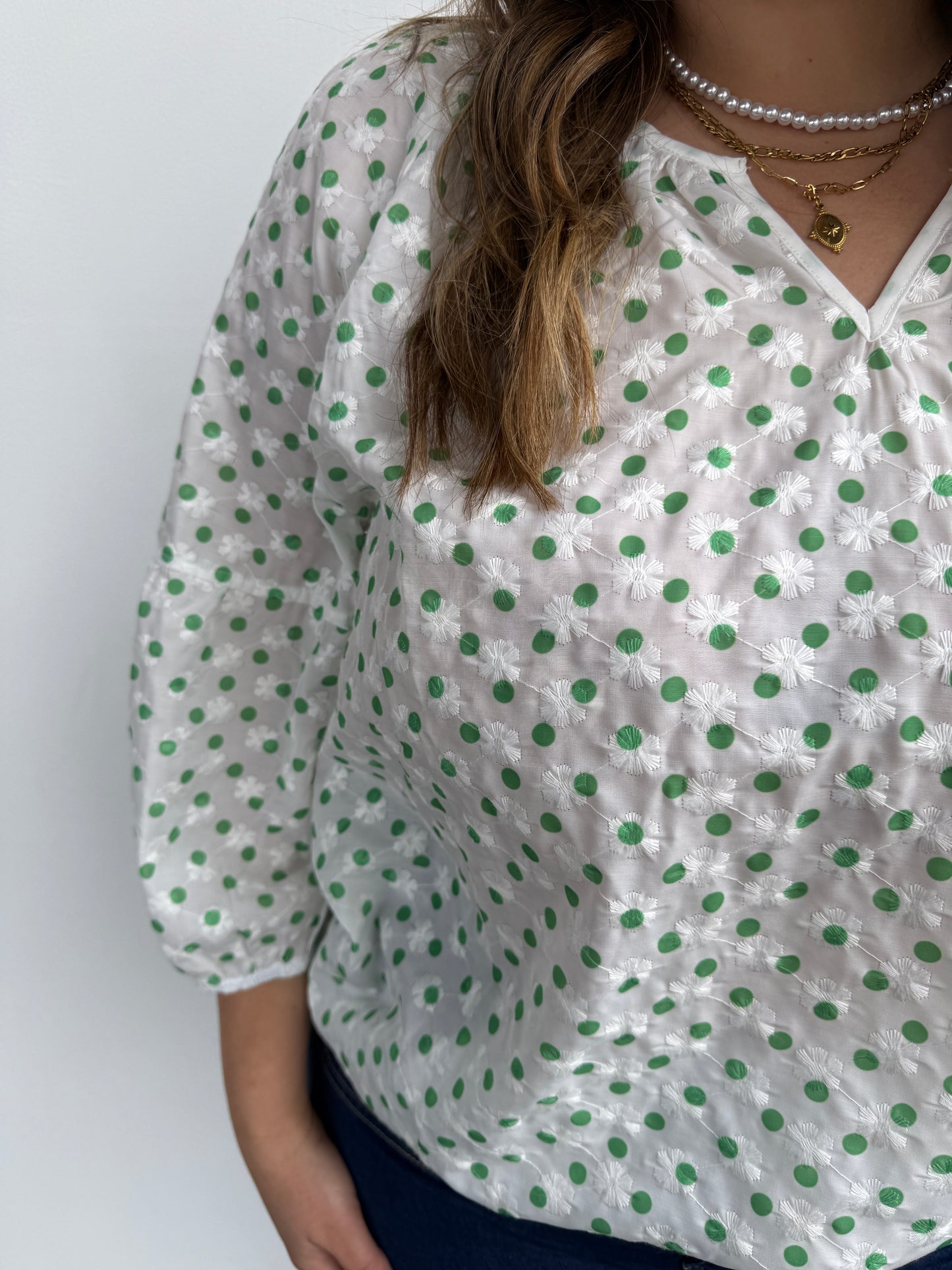 Get Dotty Top- Elm