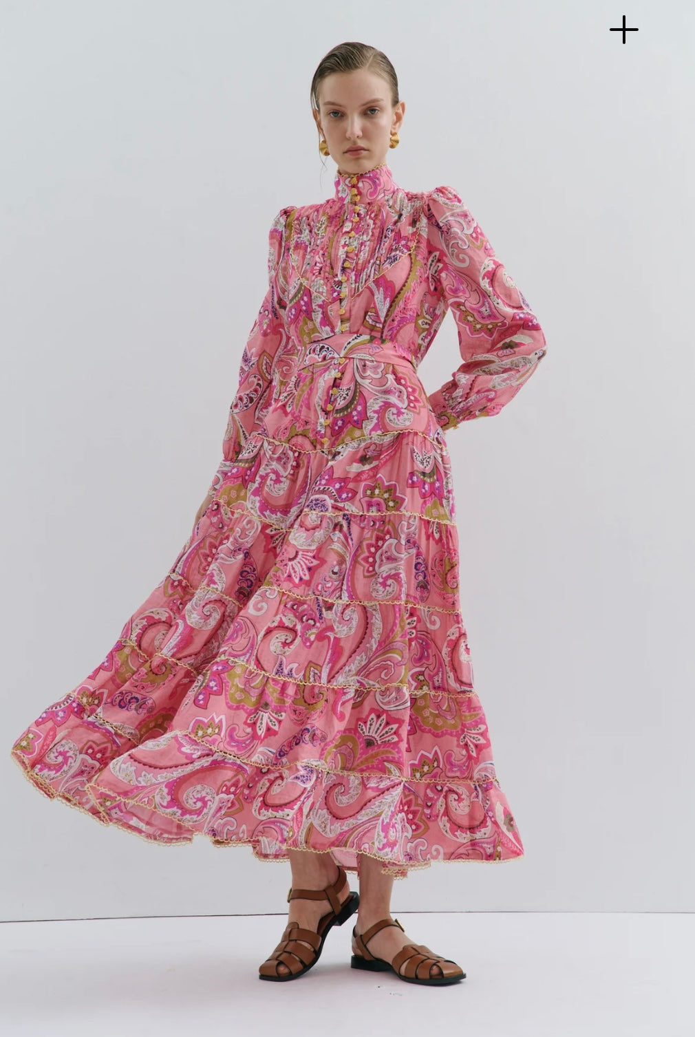 Charlotte Flower Maxi - Magical Pink