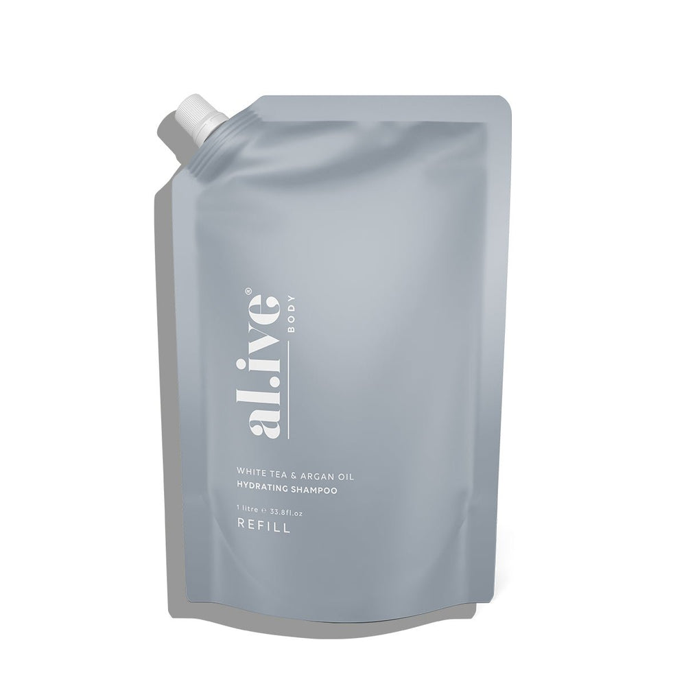 Al.ive Hydrating Shampoo Refill - White Tea/Argan Oil