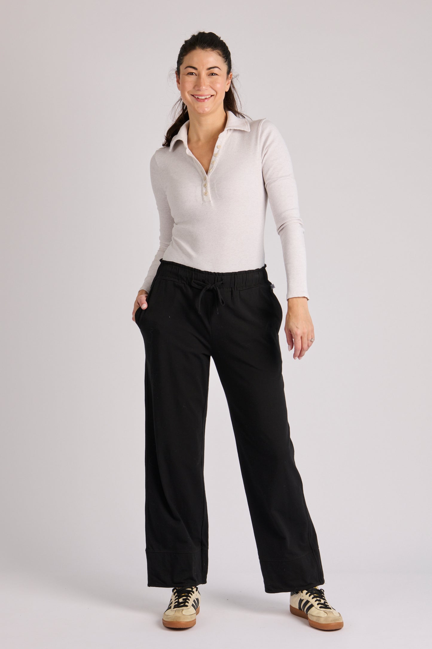 Cuff Pant- Black