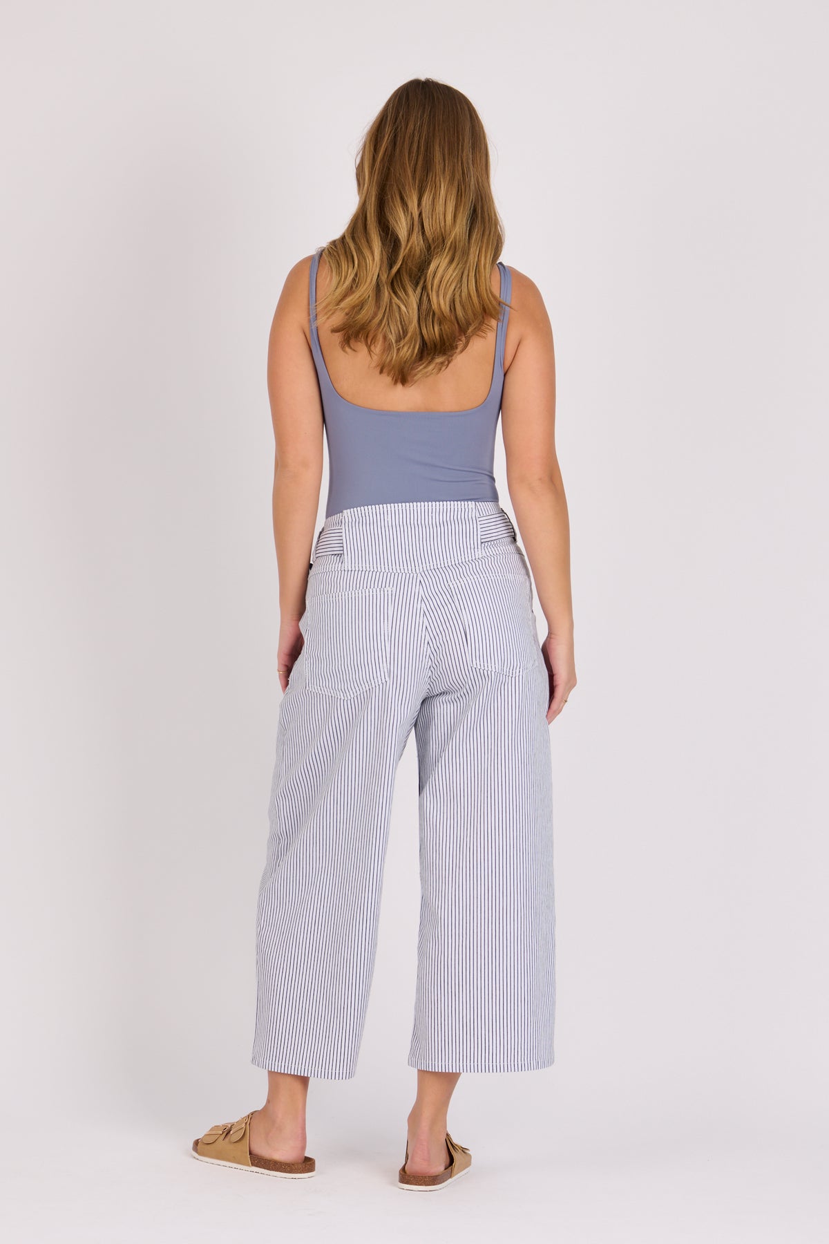 Black Stripe Culottes