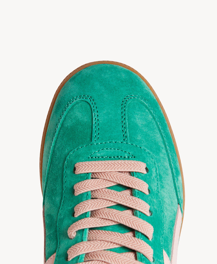 Goodsole Crossroads- Pine Suede/Pink Leather
