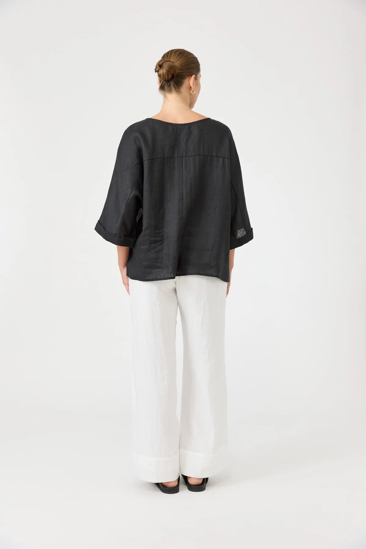 Studio Relaxed Top - Ebony