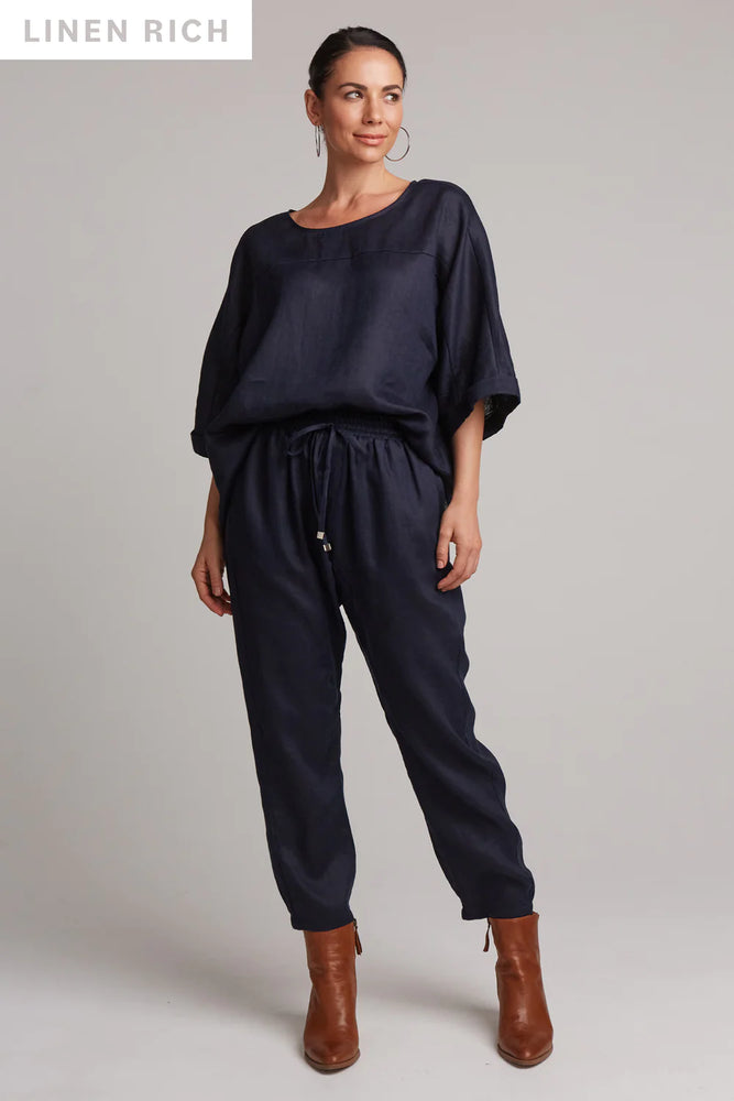 Studio Relaxed Pant- Navy