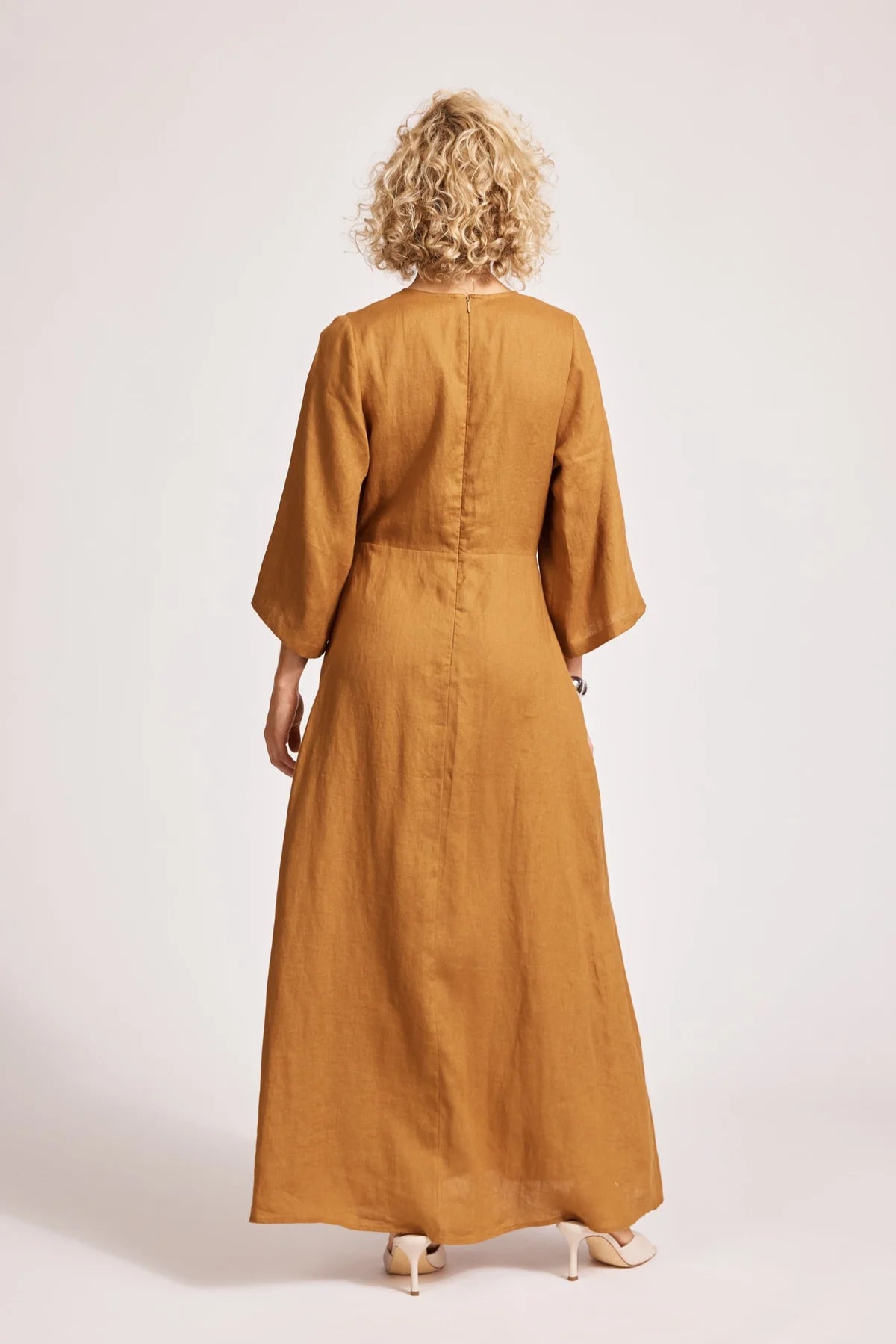 Miramar Twist Maxi Dress - Caramel