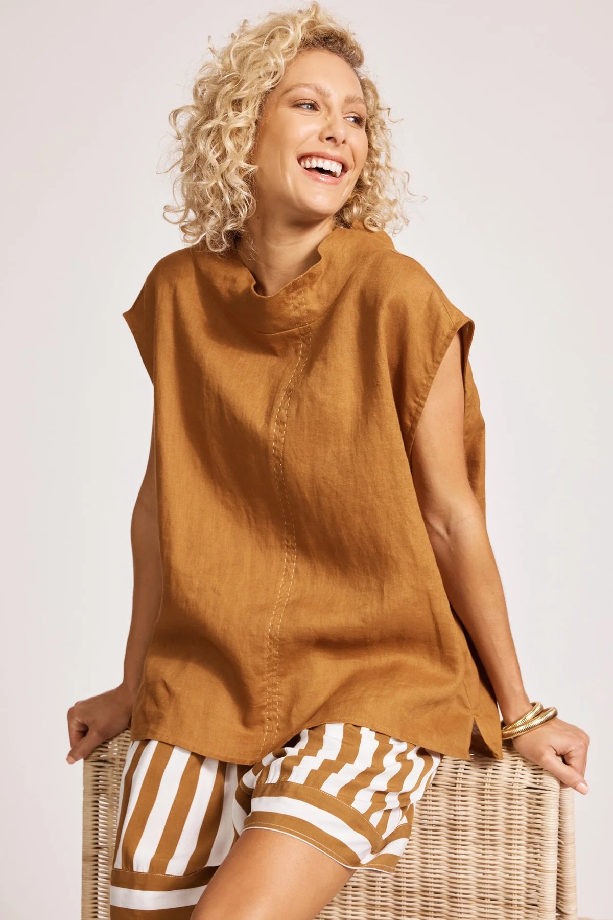 Miramar Top - Caramel