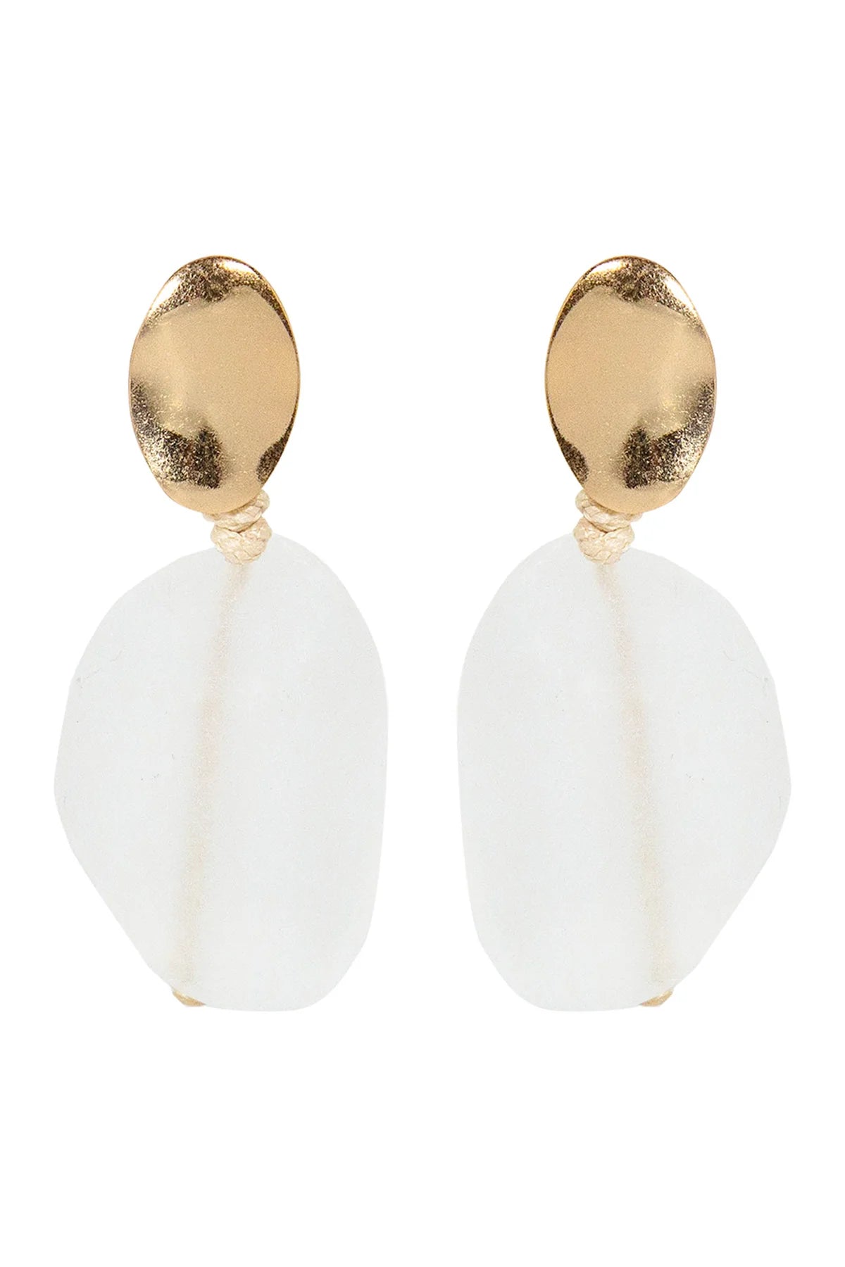 Miramar Earring- White
