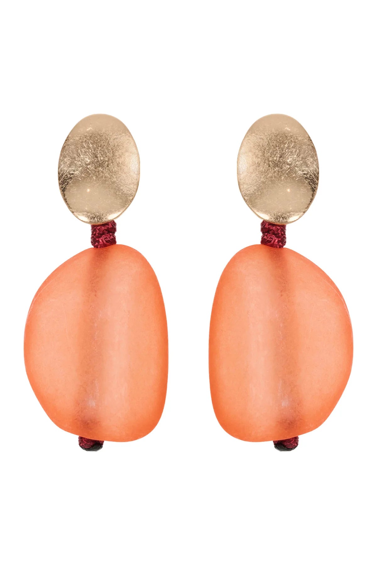 Miramar Earring- Coral