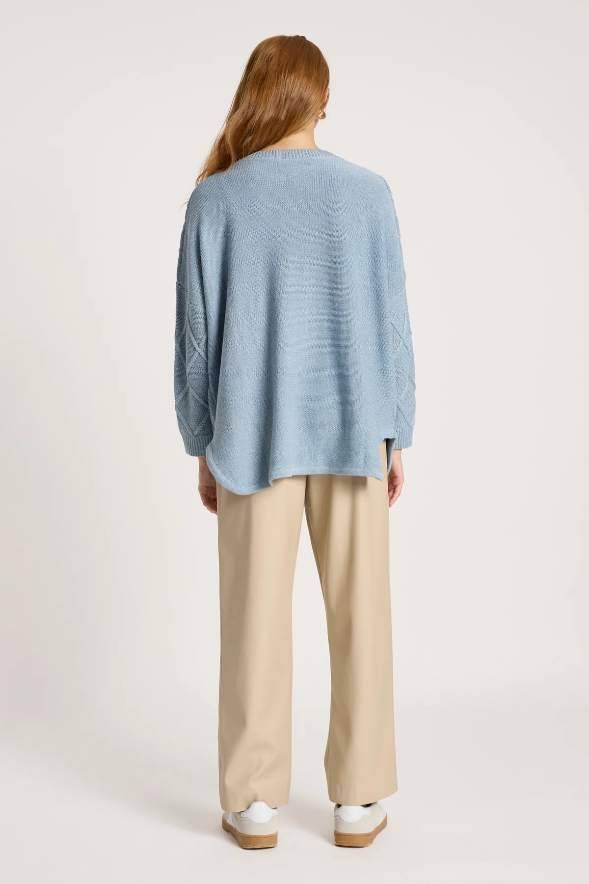 Liora Relaxed Jumper - Lake