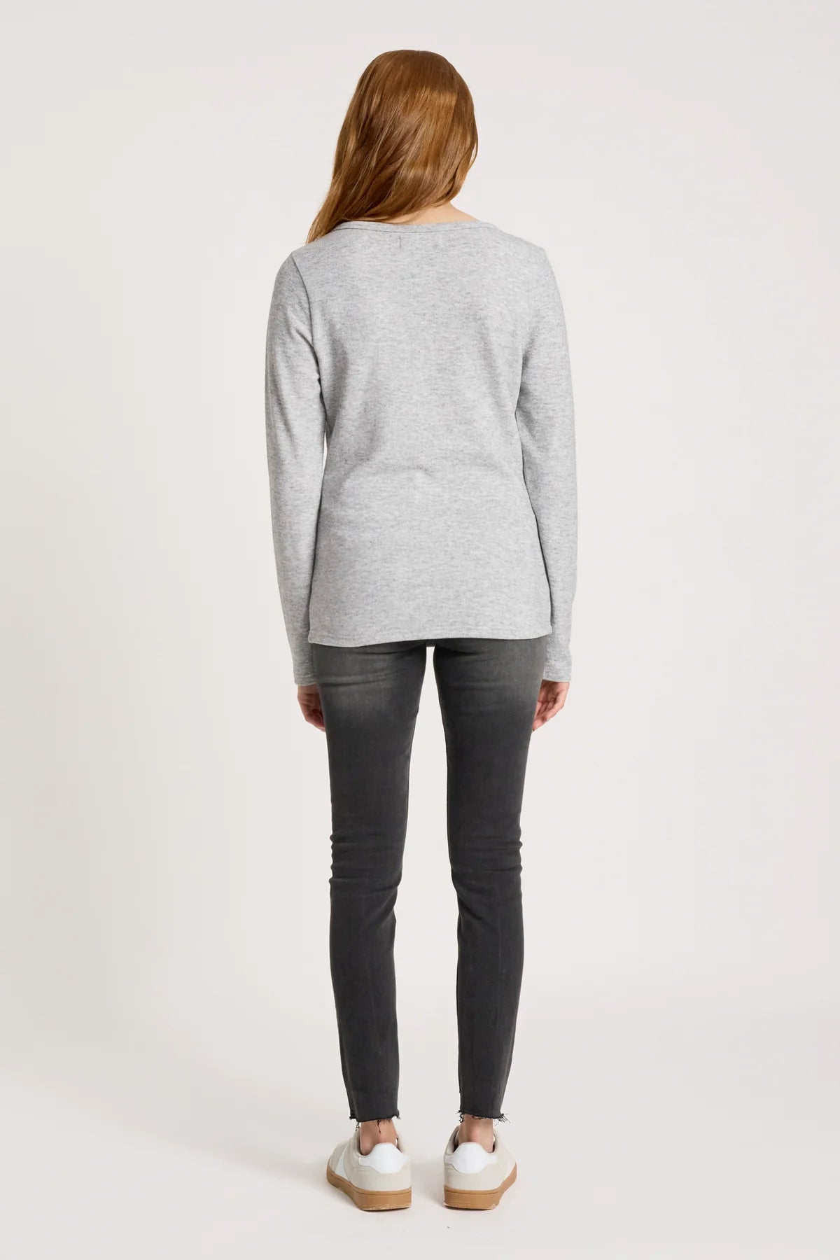 Rumi Long Sleeve Top- Marle