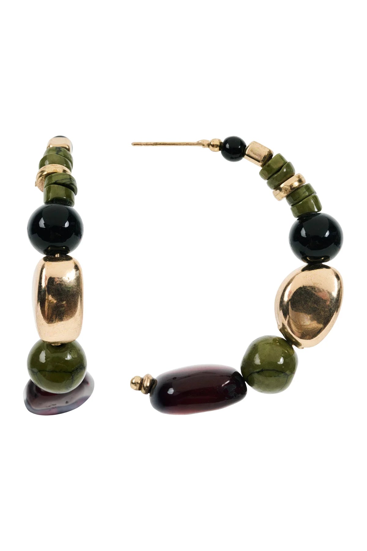 Oman Beaded Earring - Pampas