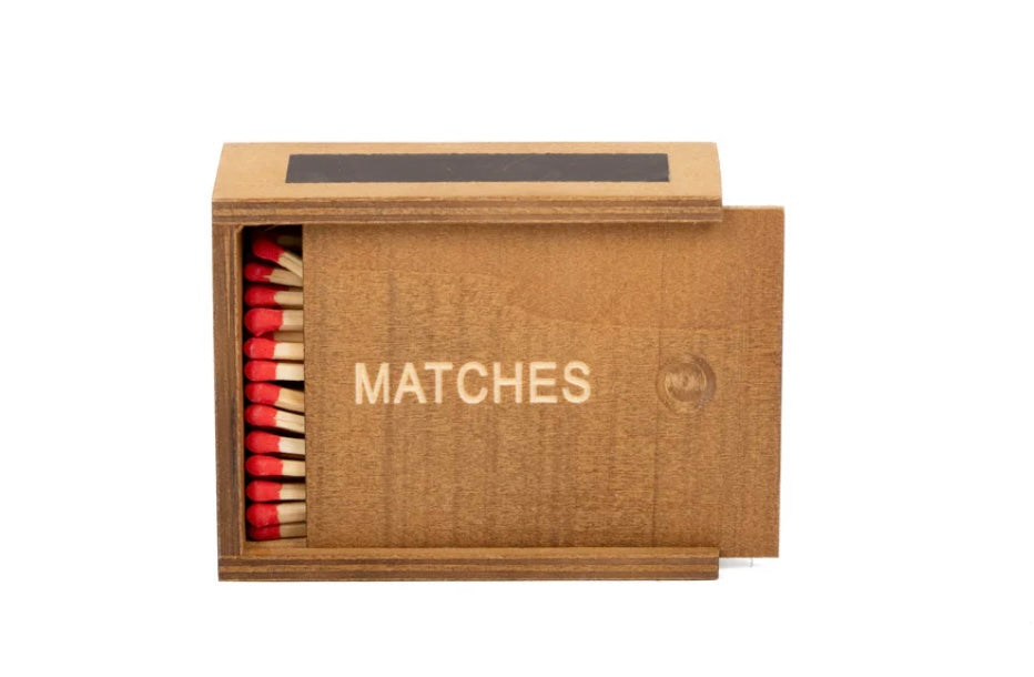 Wooden Match Box