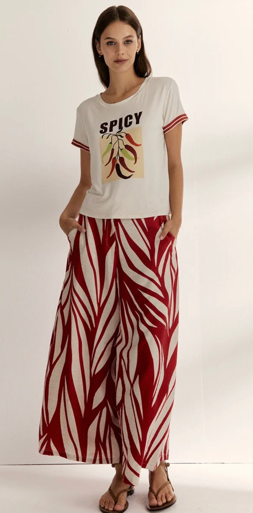 Paz Torras Spicy TShirt - Ivory