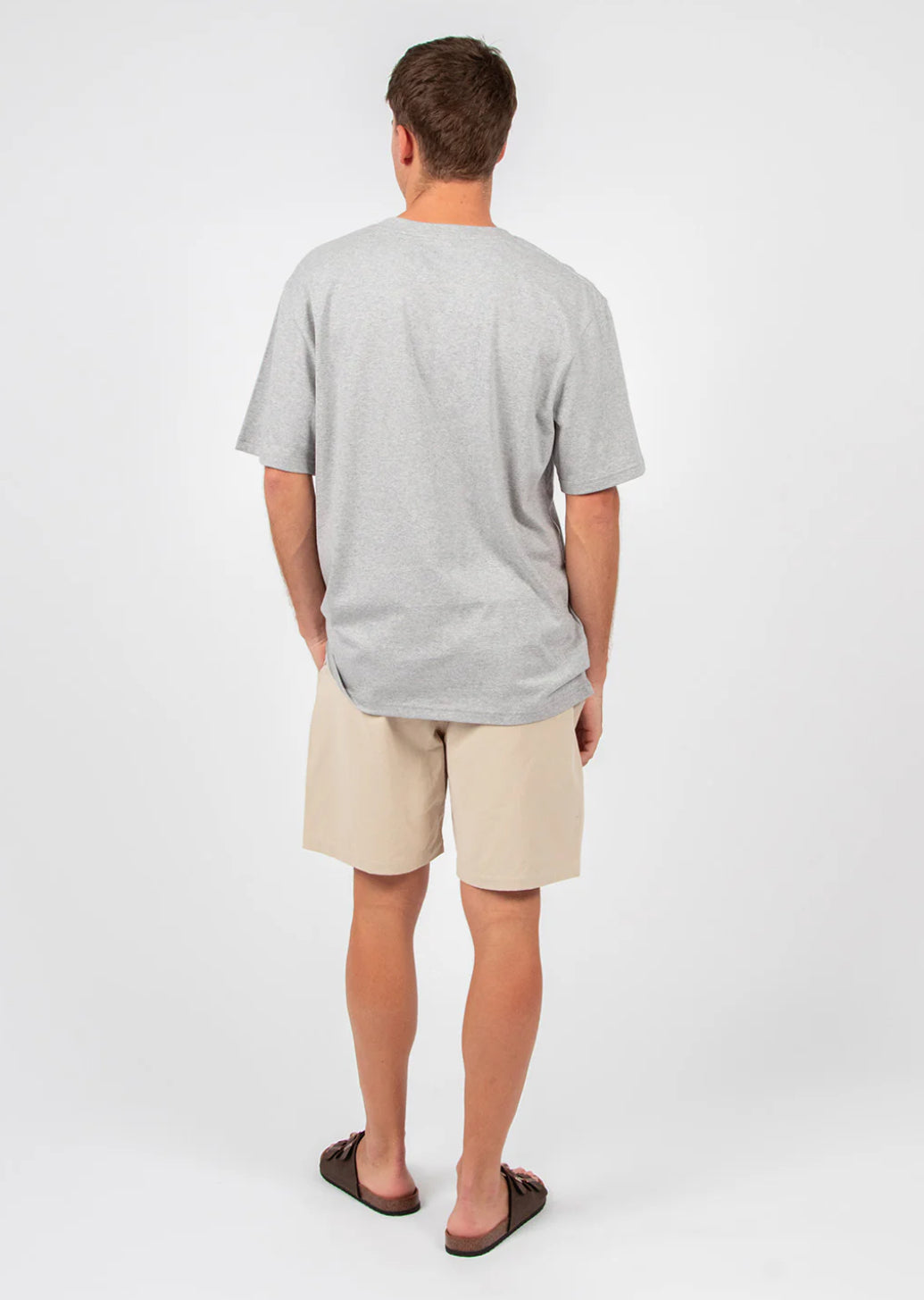 Organic Tee - Grey Marle