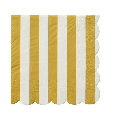 Mustard Carnival Napkin
