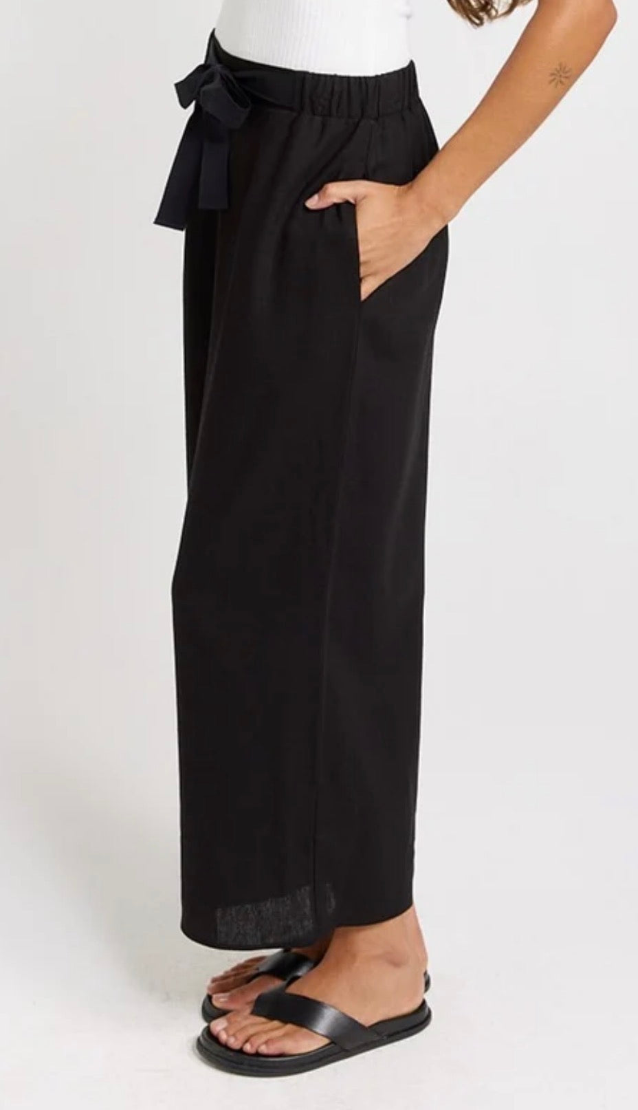 Bella Crop Wide Leg Pants