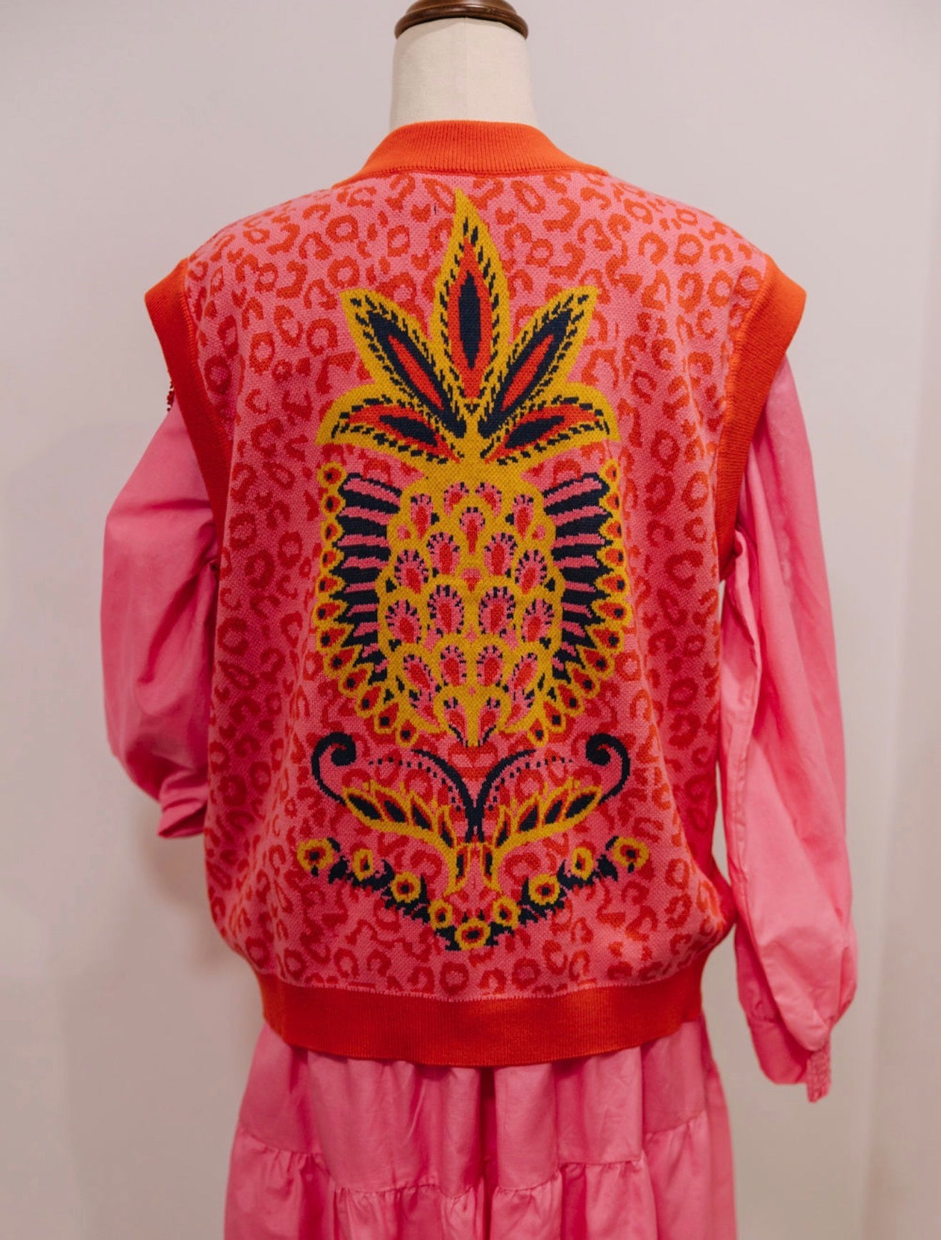 Emily Love Lock Nina Vest Thrift Pink