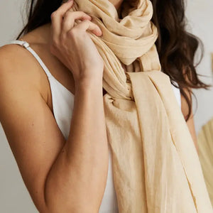 Scarf French Riviera - Natural