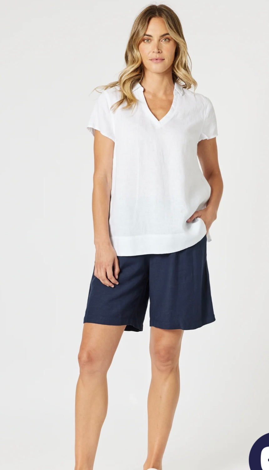 Beau Lino Top- White