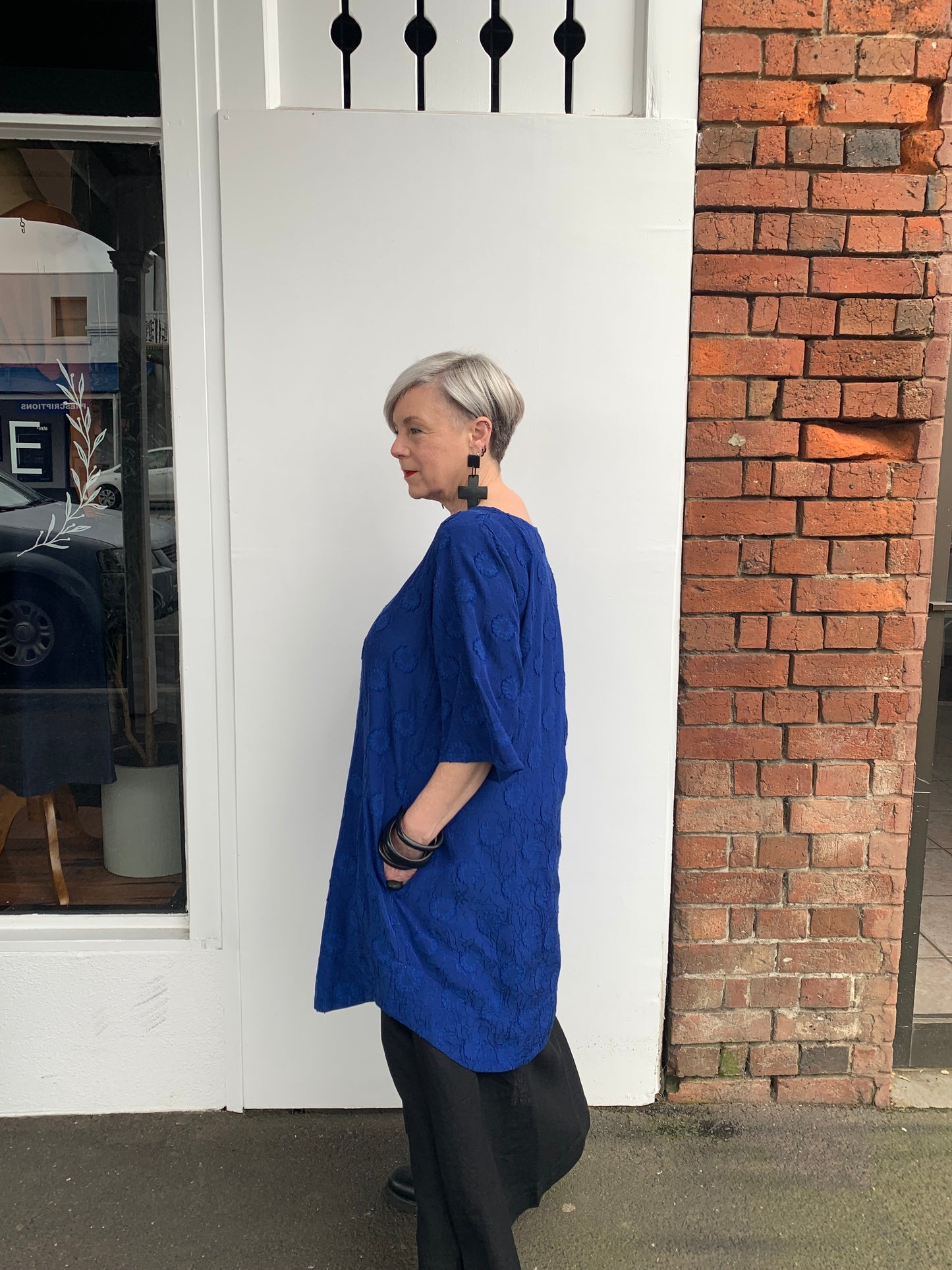 Santa Maria Dress- Royal Blue