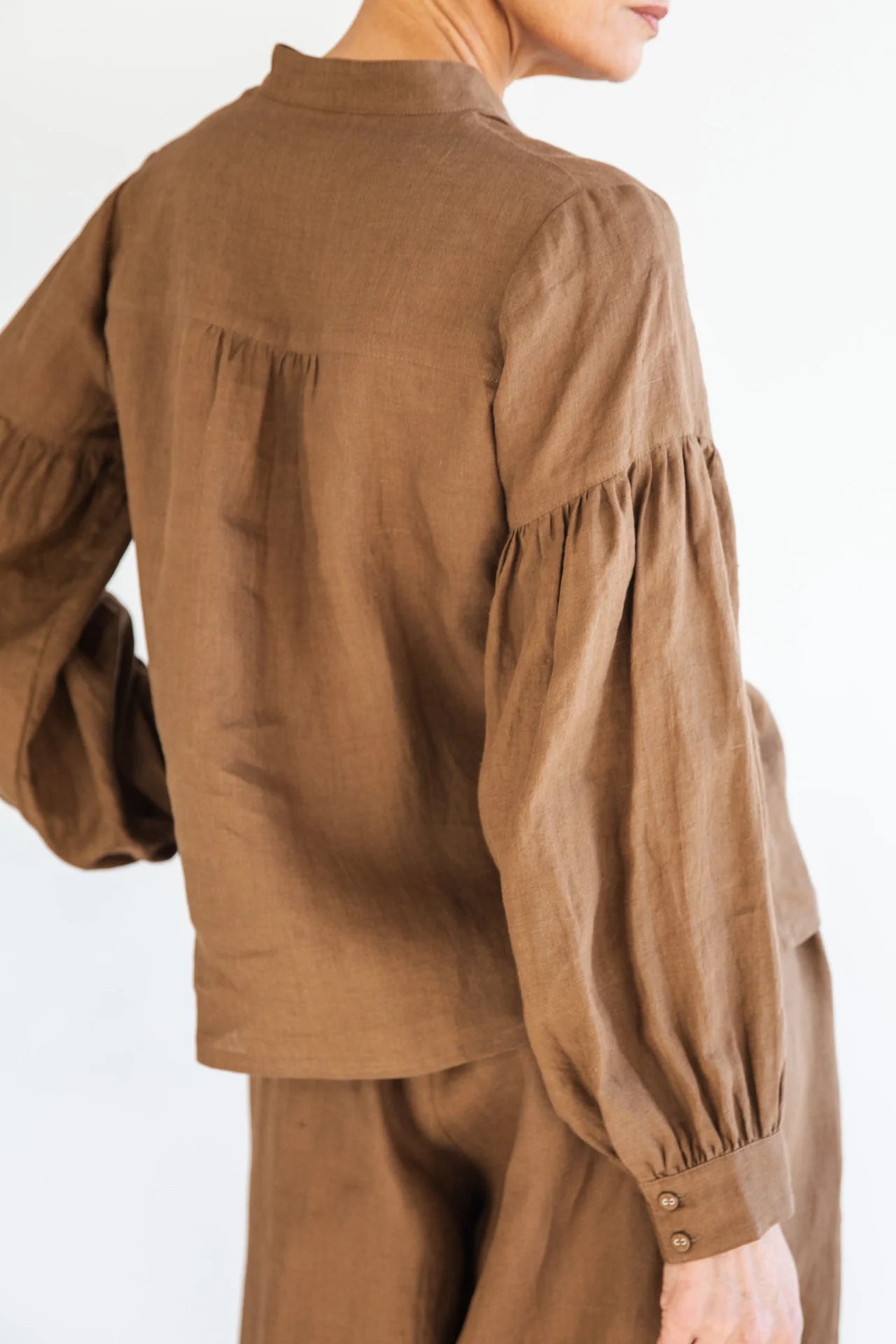 Maddison Blouse - Cinnamon