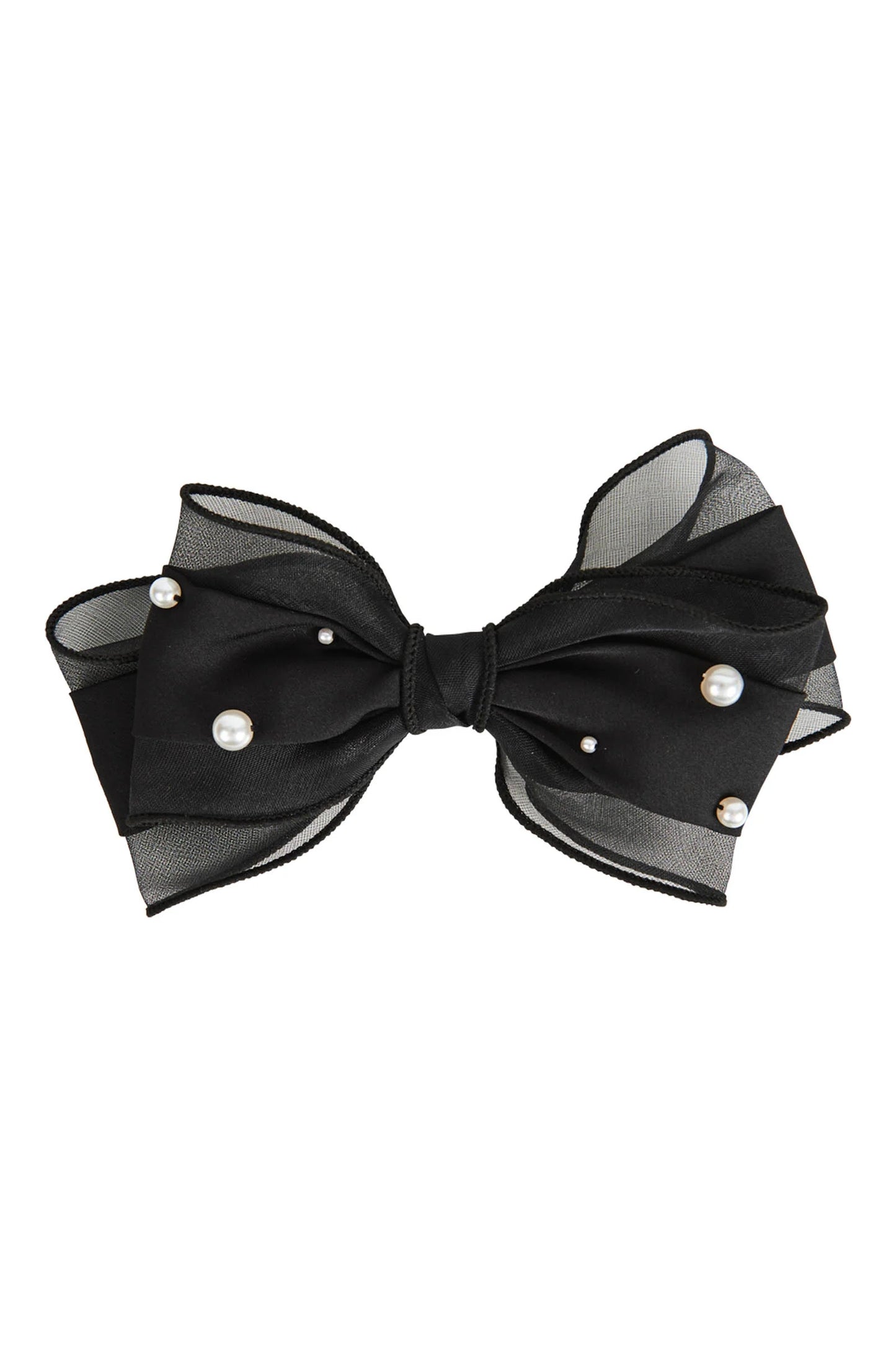 Eris Bow Clip- Pearl