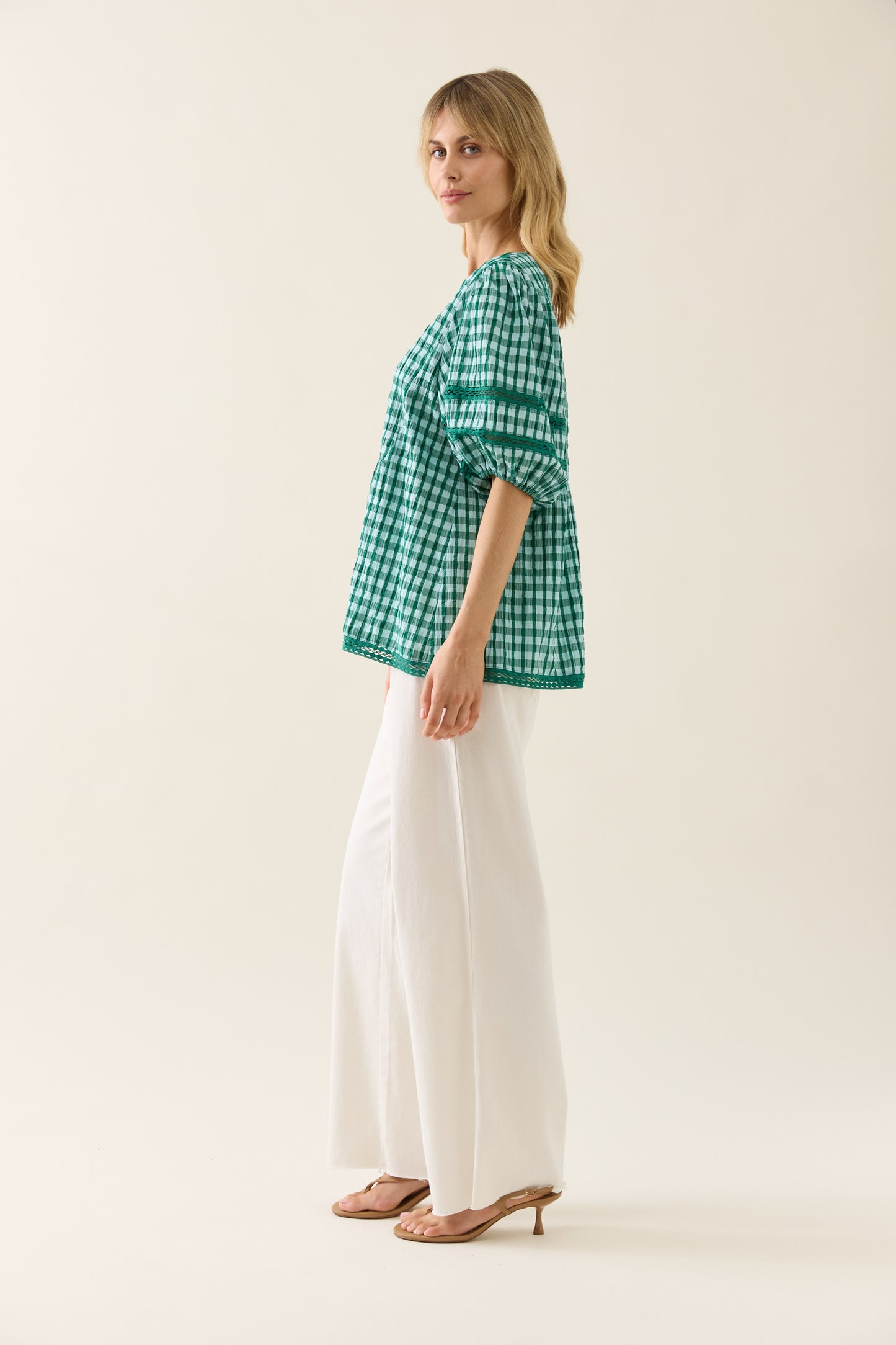 Esther Tie Top - Baltic