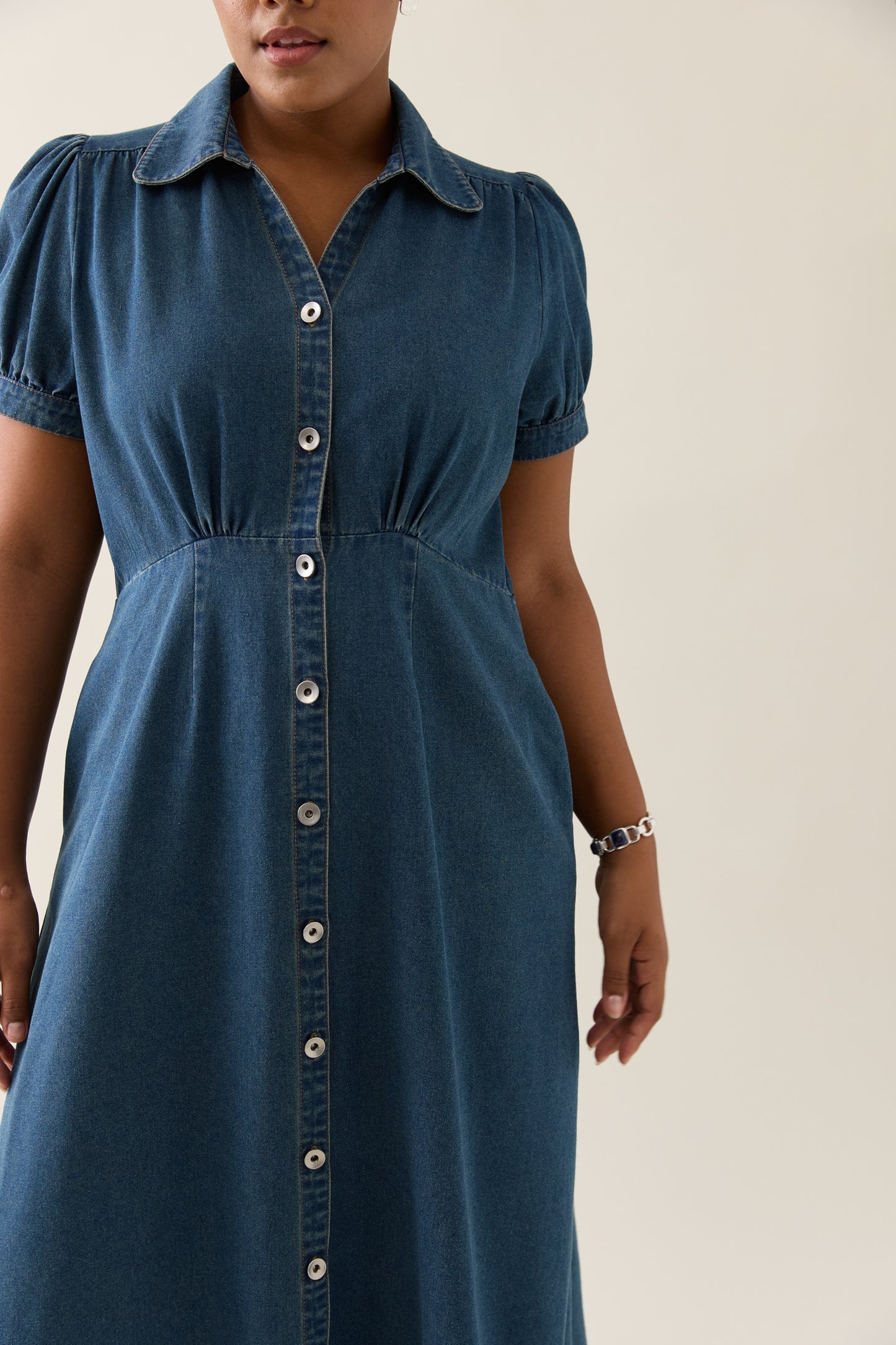 Sofie Denim Maxi - Drift