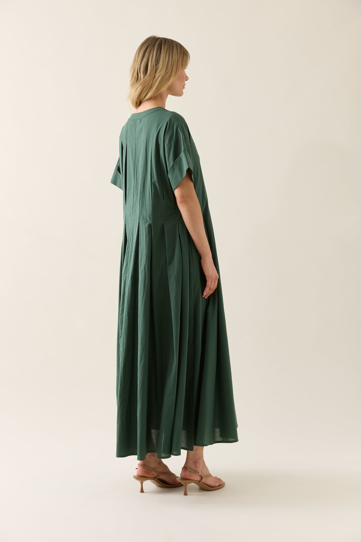 Aurora Pleat Maxi - Myrtle
