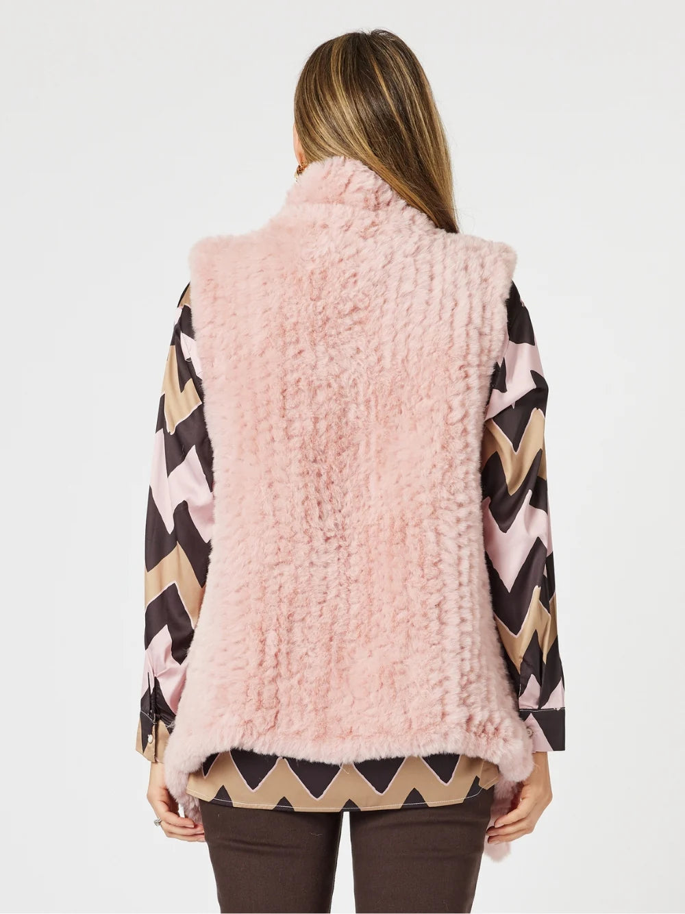 Minx Vest - Blush