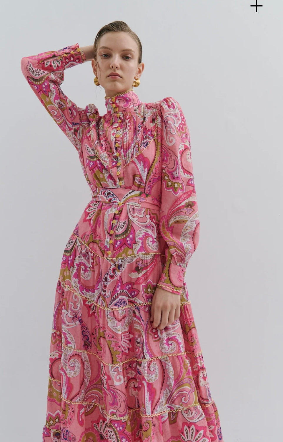 Charlotte Flower Maxi - Magical Pink