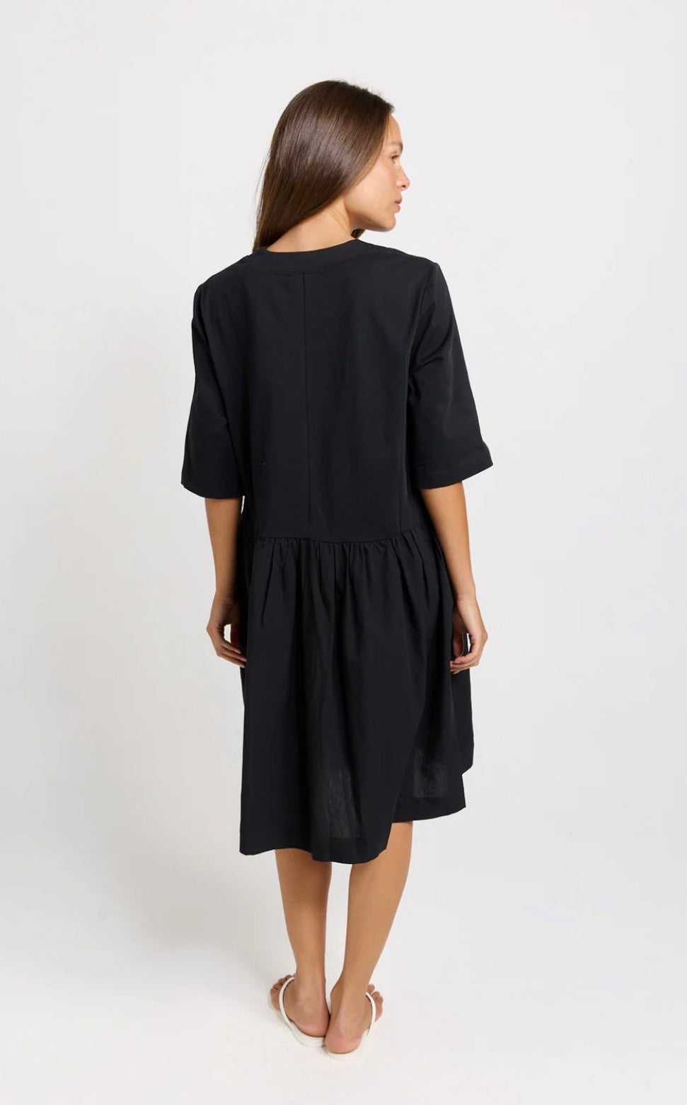 Jax Midi Dress - Black
