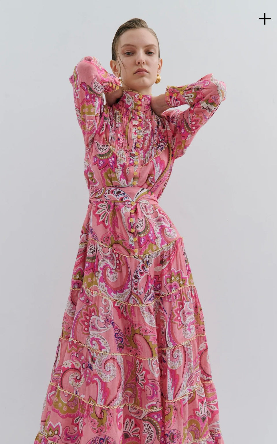 Charlotte Flower Maxi - Magical Pink