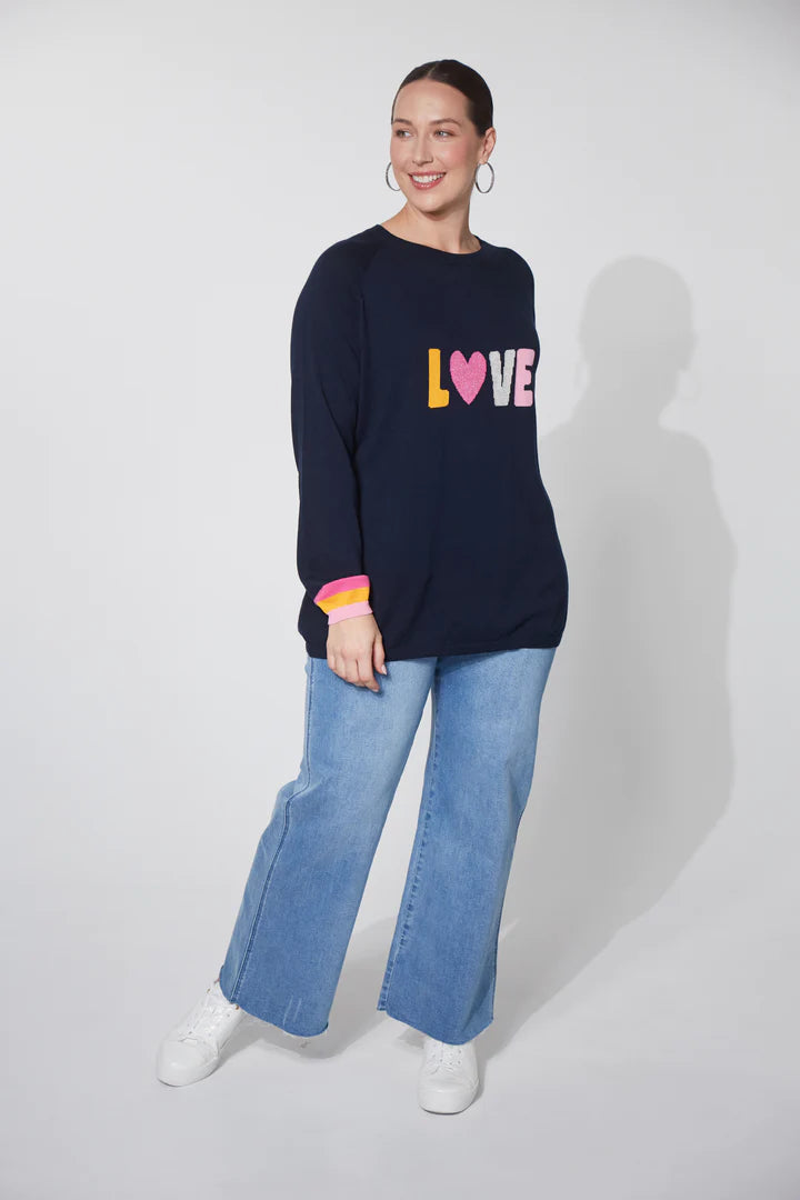 Boden Love Jumper - Midnight