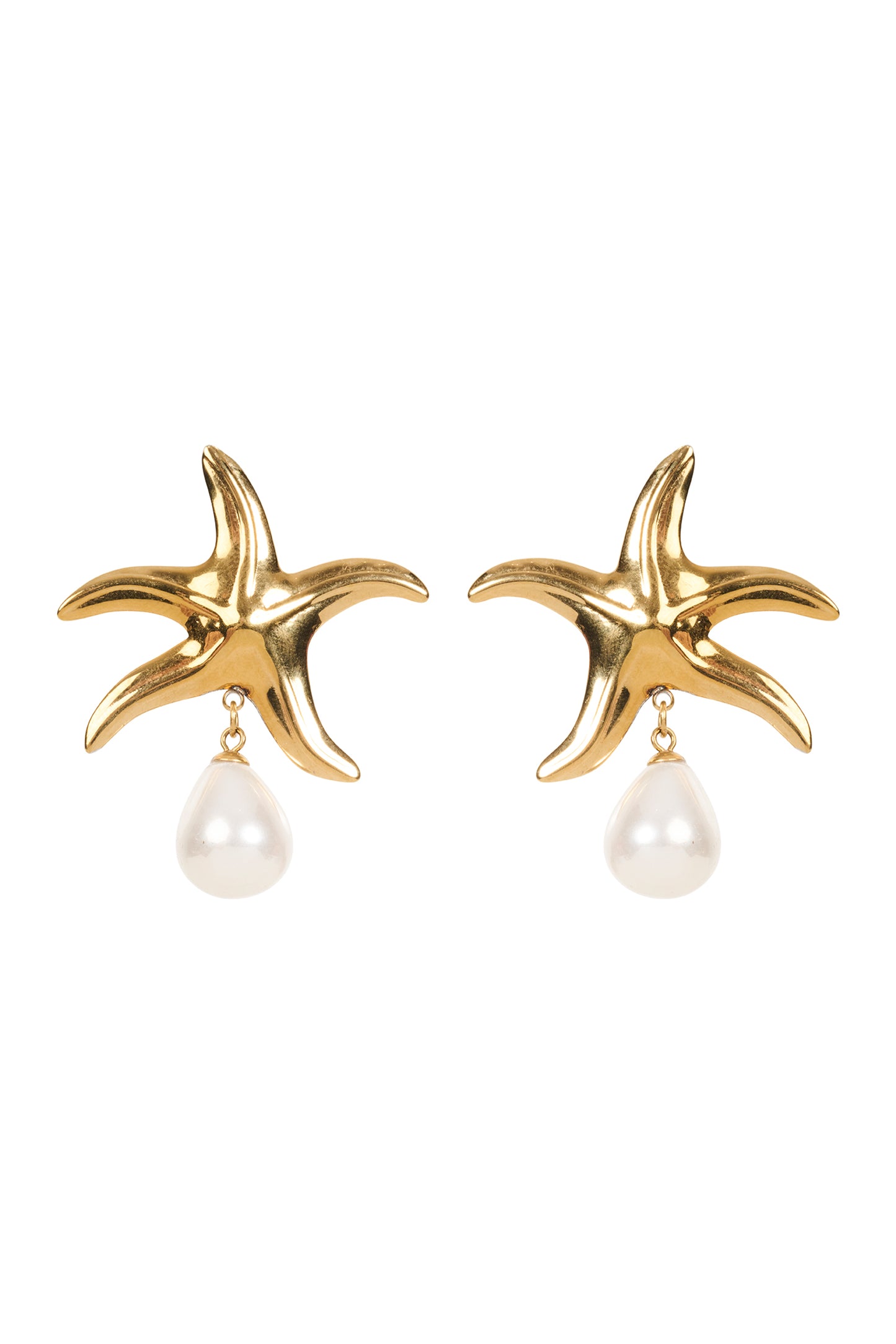 Bahama Pearl Earrings - Starfish