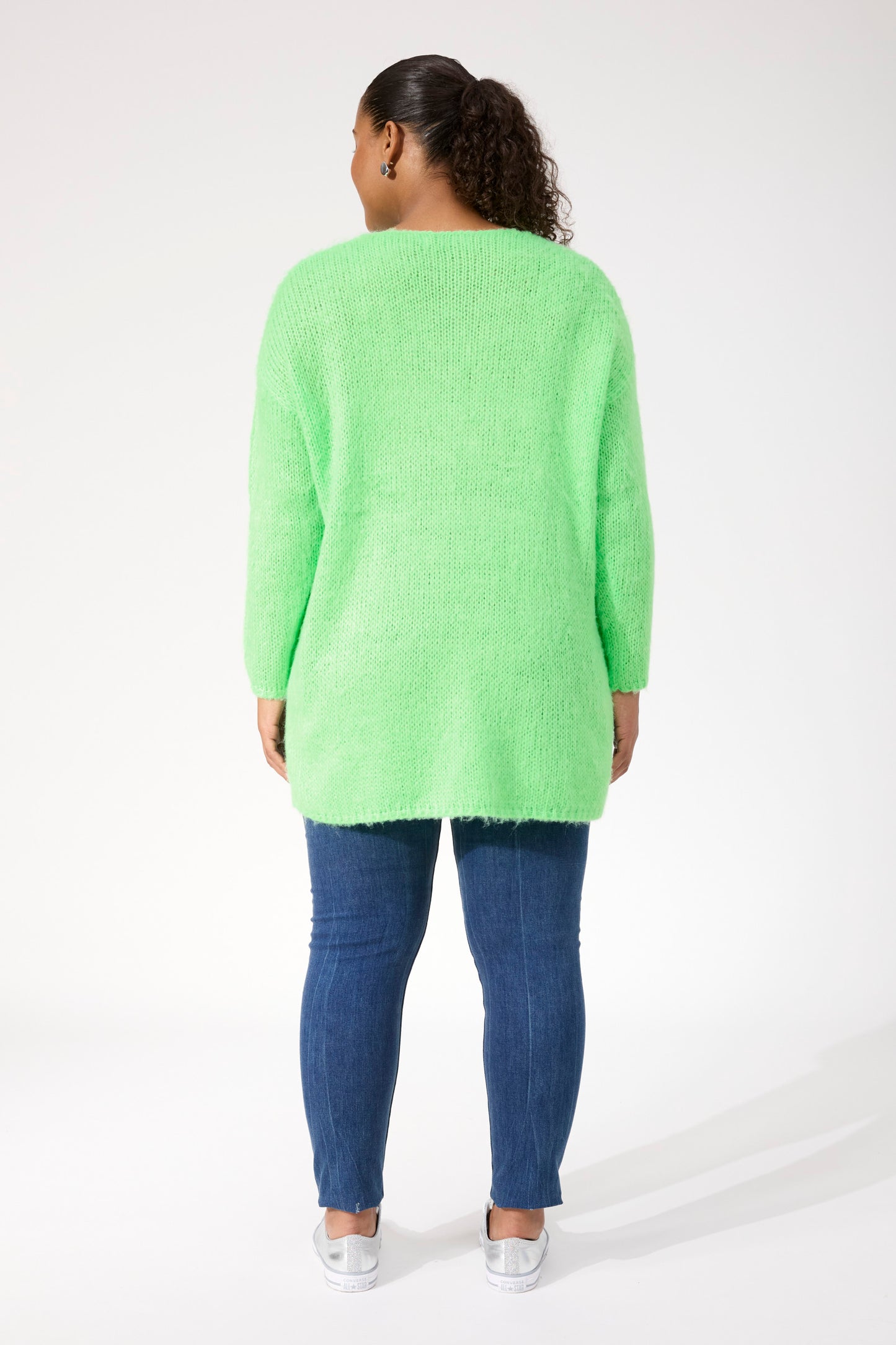 Lyon Relaxed Jumper - Lime
