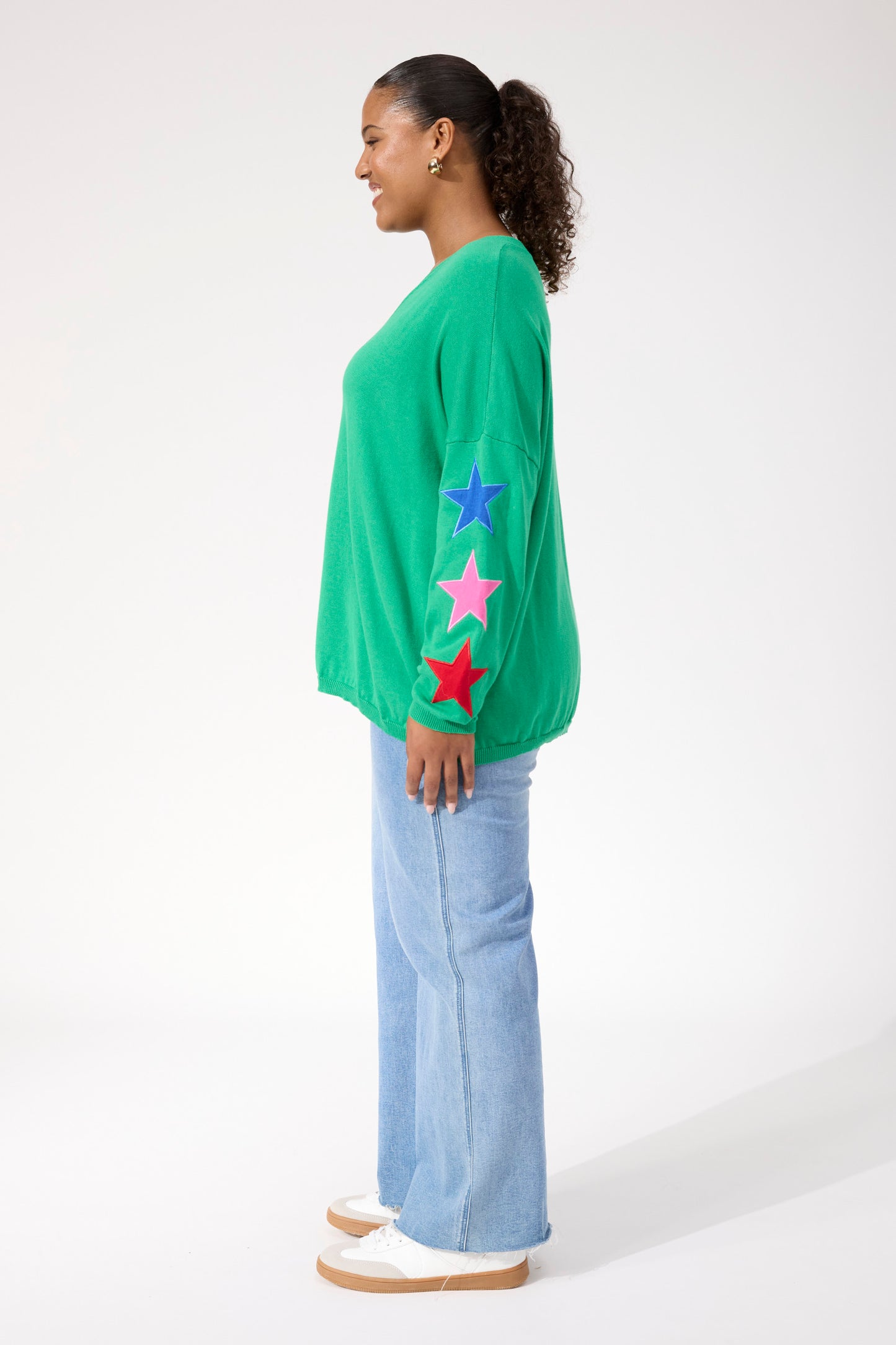 Vermont Star Jumper - Green