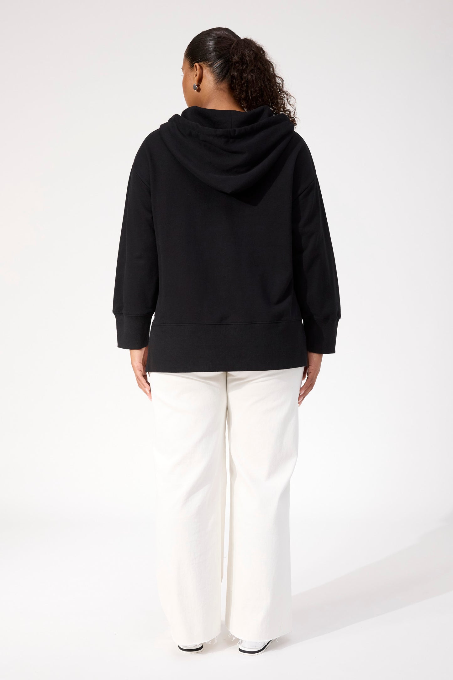 Boston Sweat Hoodie - Black