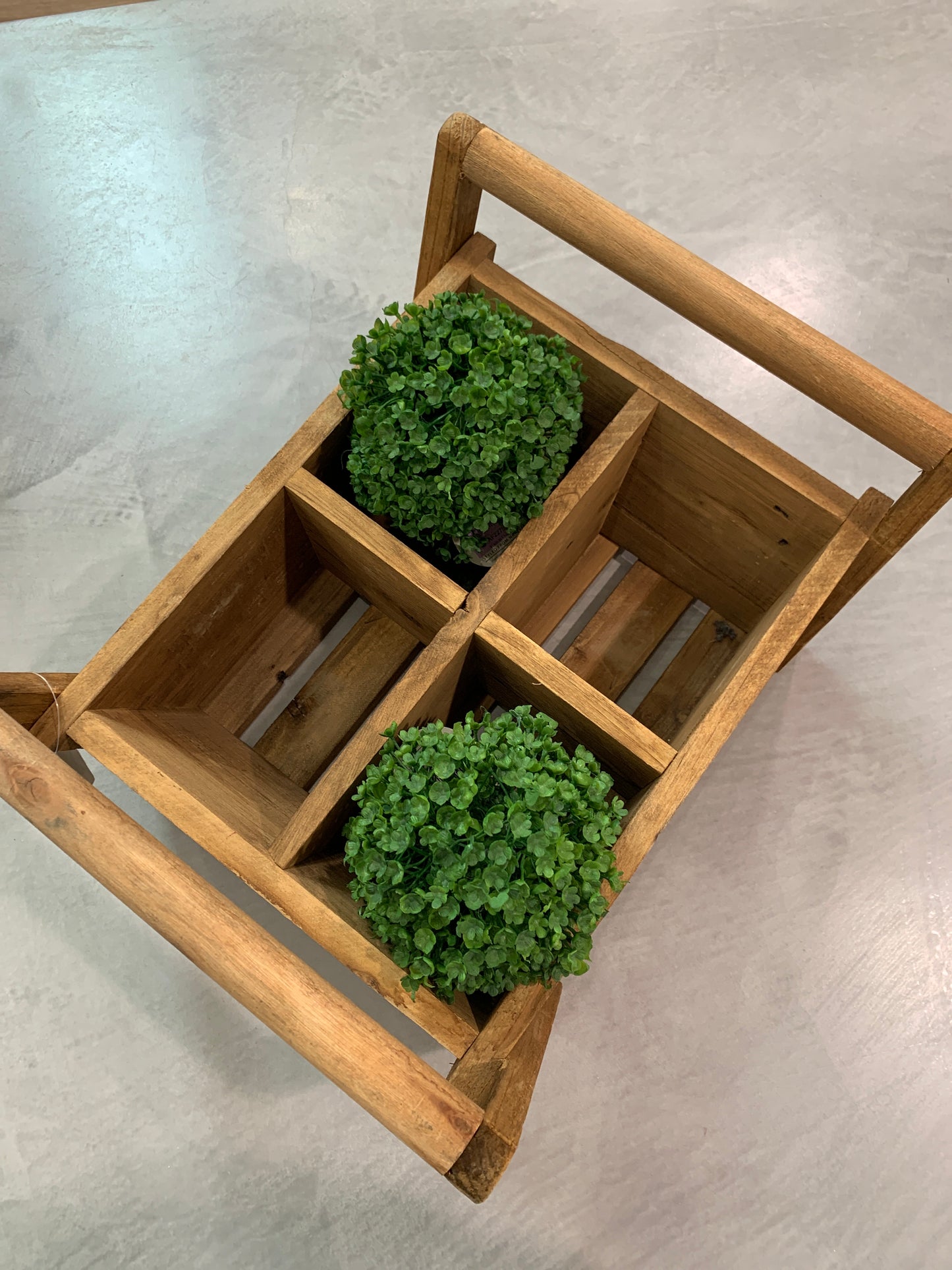 Trug x 4 Squares / Timber