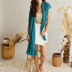 Scarf French Riviera - Teal