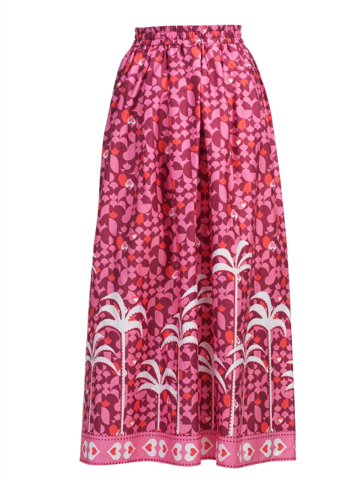 Emily Love Lock Cecil Skirt Cranberry Skirt