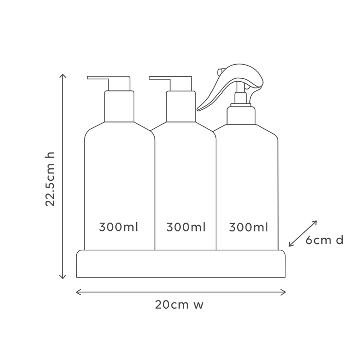 Al.ive Premium Kitchen Trio - Lemon Myrtle & Honeydew