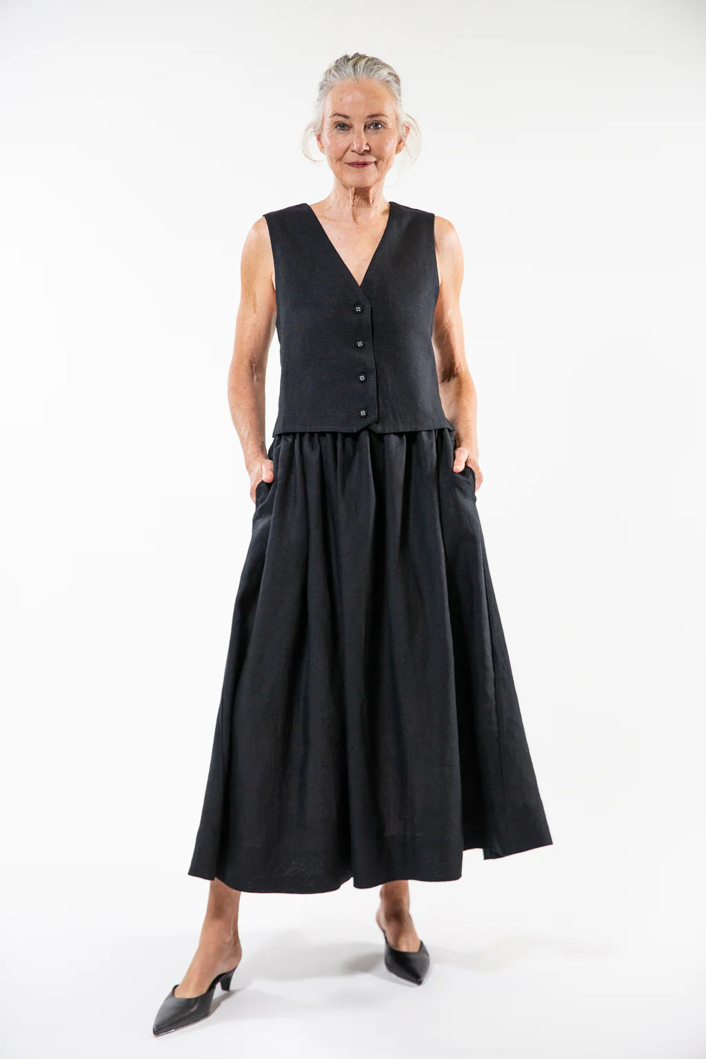 Archie Vest - Black