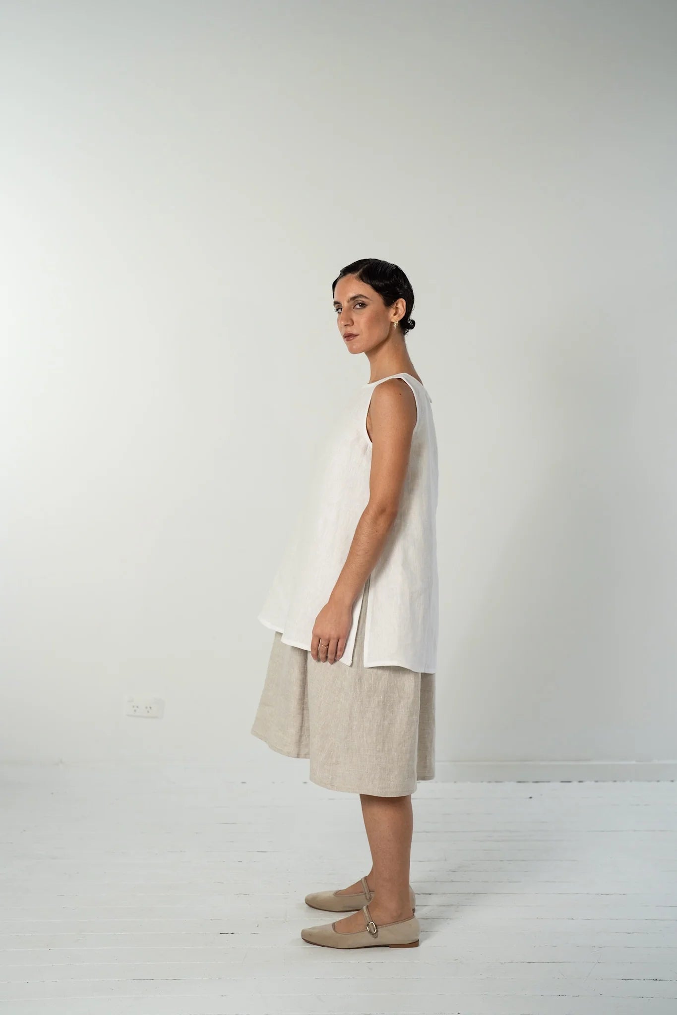 Asher Top - White