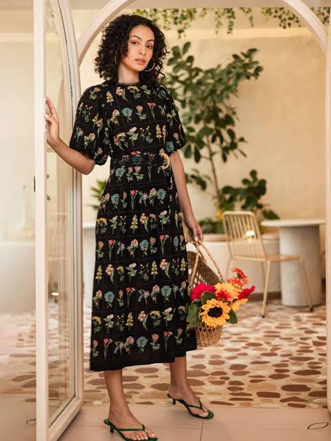 Emily Love Lock - Christina Embroided Dress