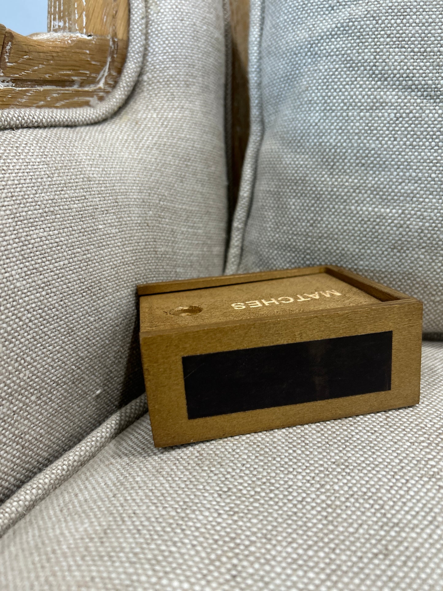 Wooden Match Box