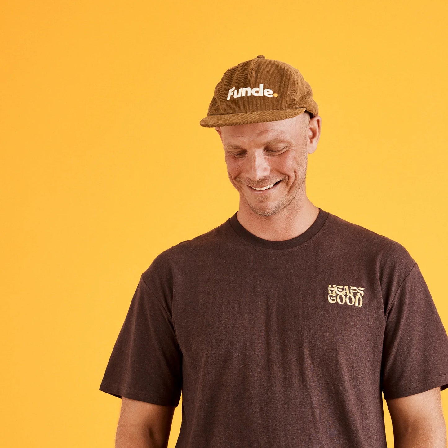Funcle Cord Hat- Tan
