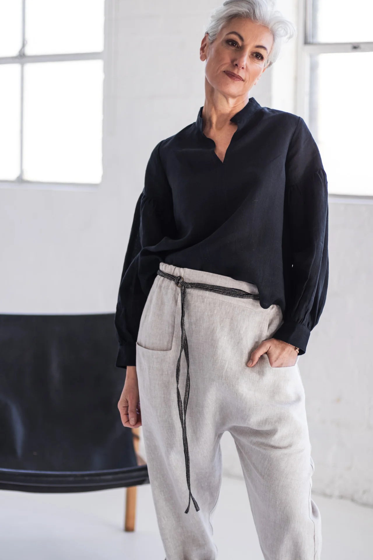 Maddison Blouse - Black