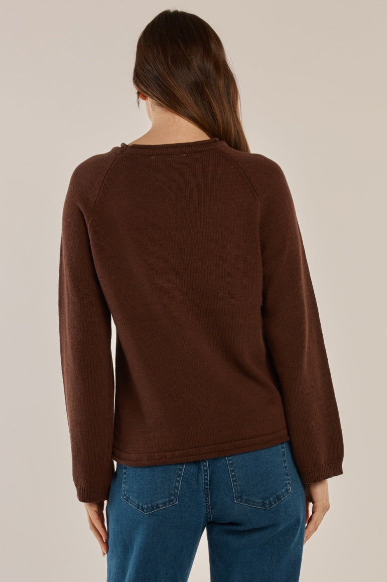 Carrie Sweater - Espresso